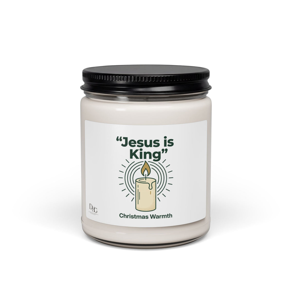 Jesus Is King Scented Soy Candle — 9oz