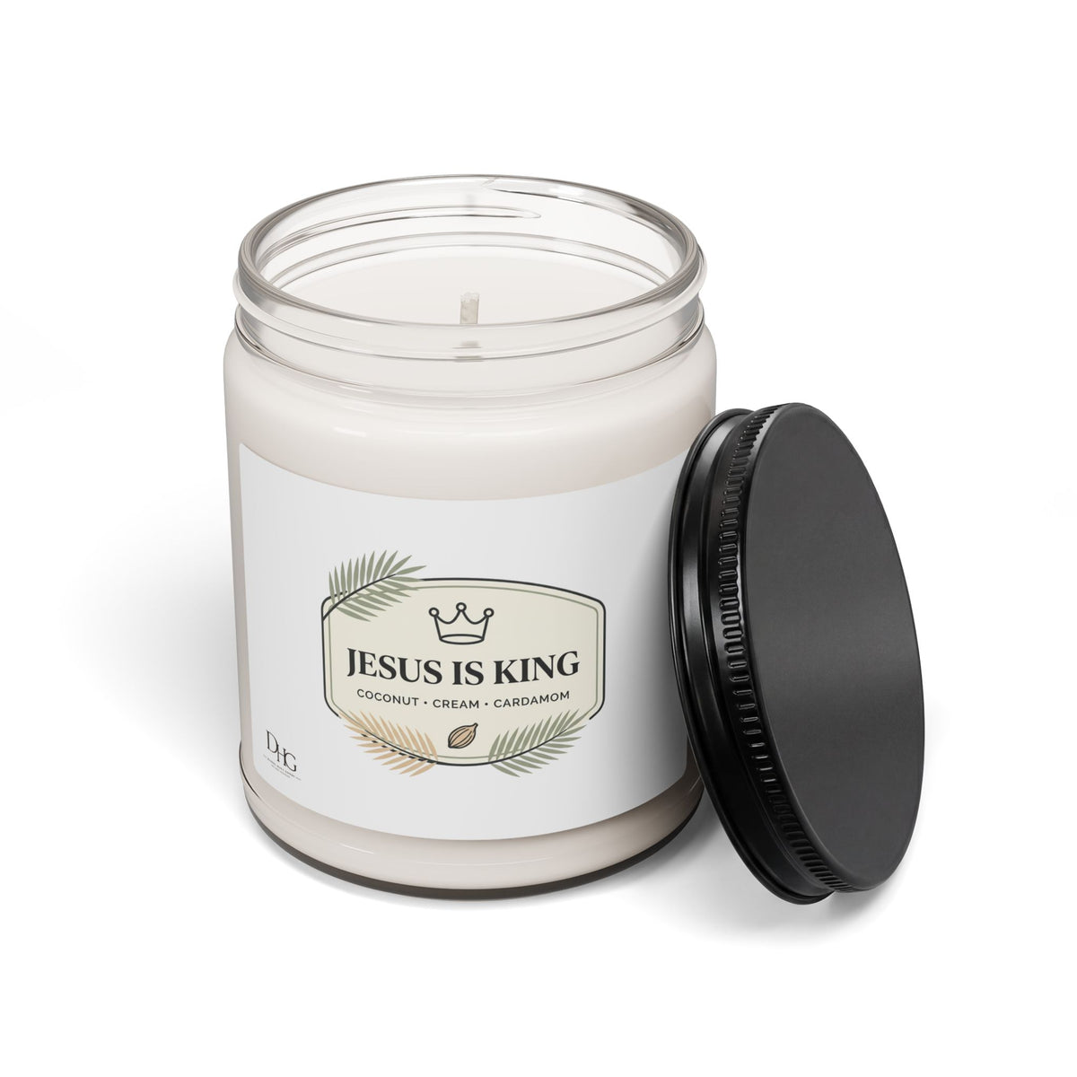 Jesus Is King Scented Soy Candle — 9oz