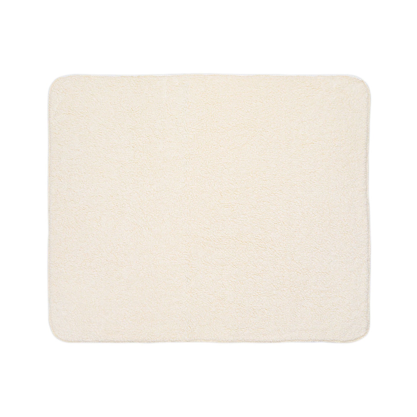 Mary in the Garden Sherpa Blanket — Soft Religious Fleece Throw