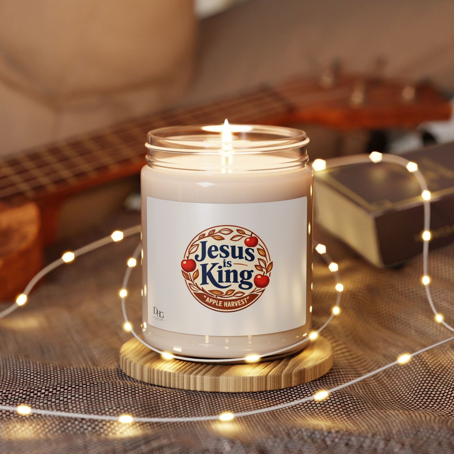 Jesus Is King Scented Soy Candle — 9oz