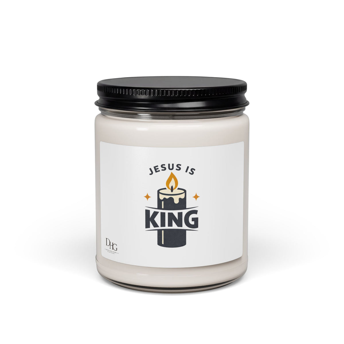 Jesus Is King Scented Soy Candle — 9oz
