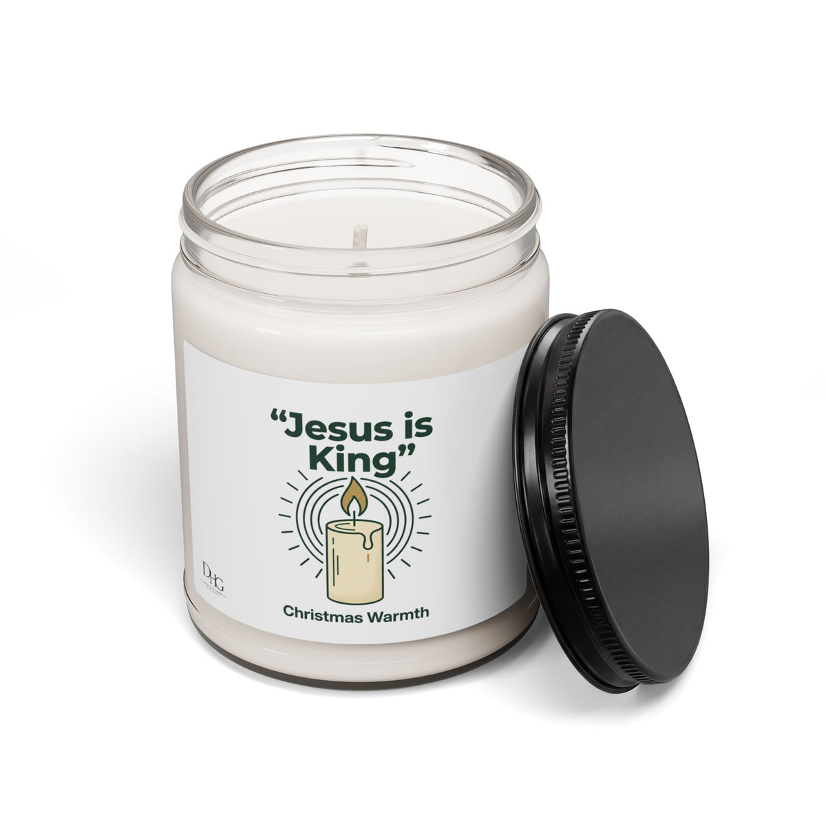 Jesus Is King Scented Soy Candle — 9oz