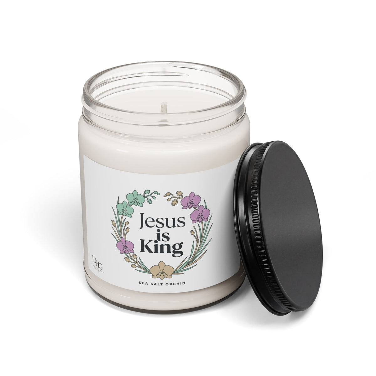 Jesus Is King Scented Soy Candle — 9oz