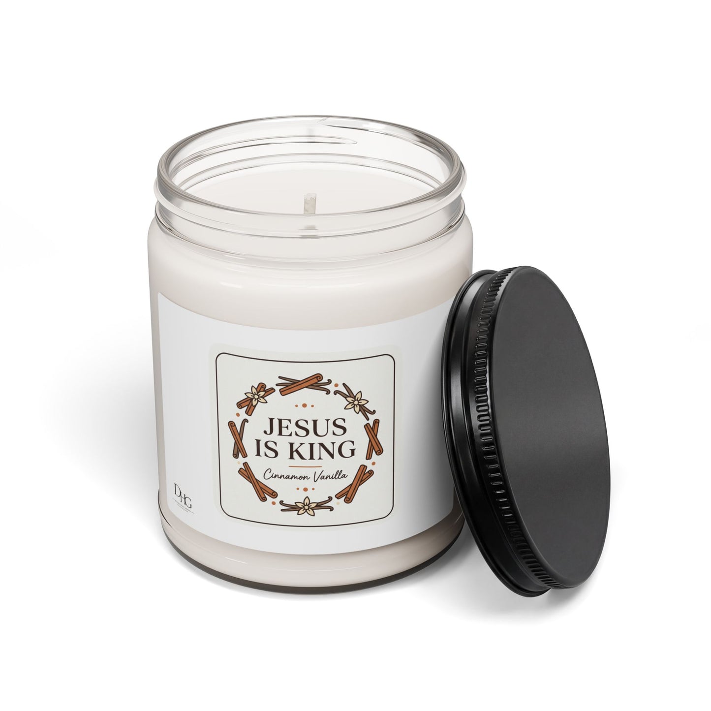 Jesus Is King Scented Soy Candle — 9oz