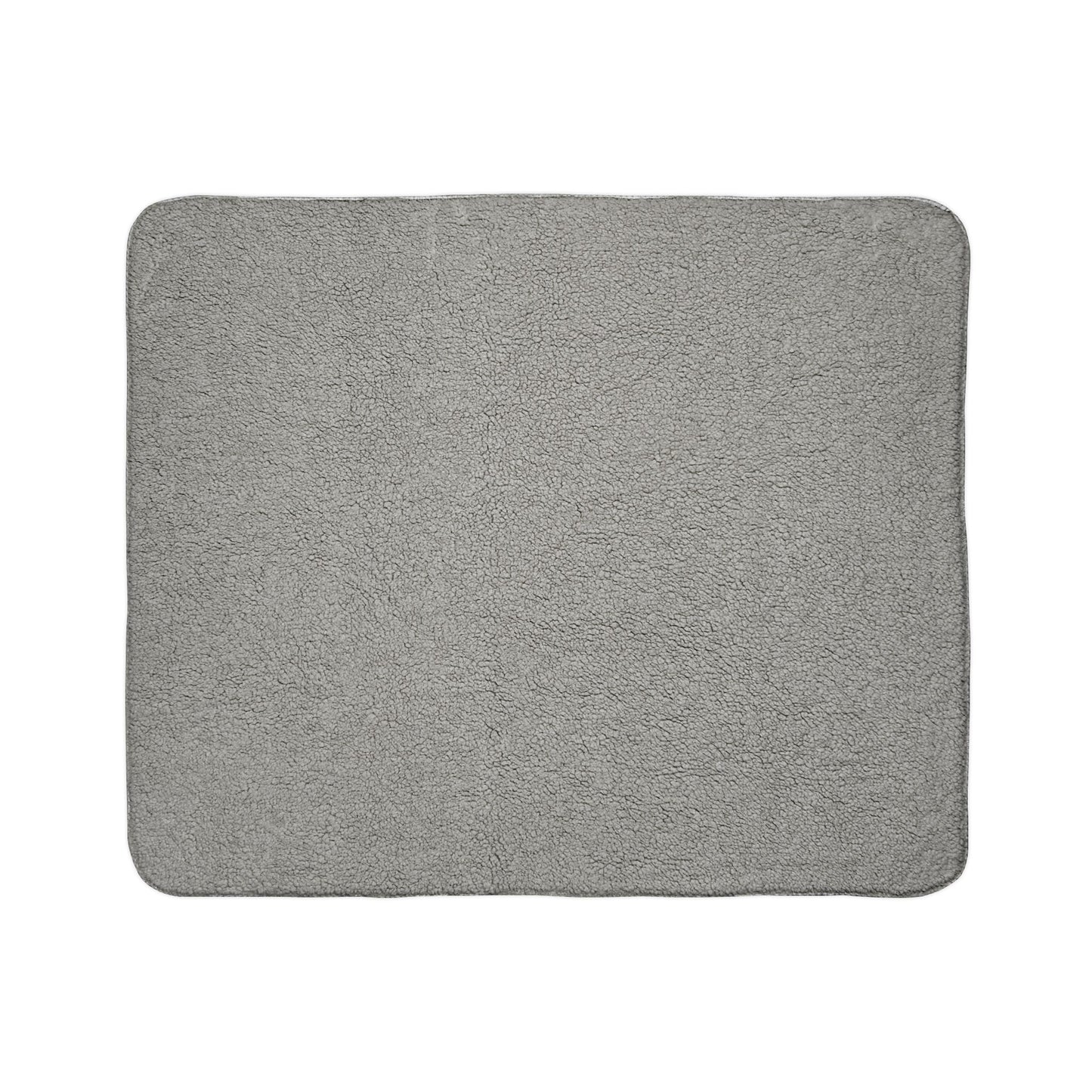 Mary in the Garden Sherpa Blanket — Soft Religious Fleece Throw