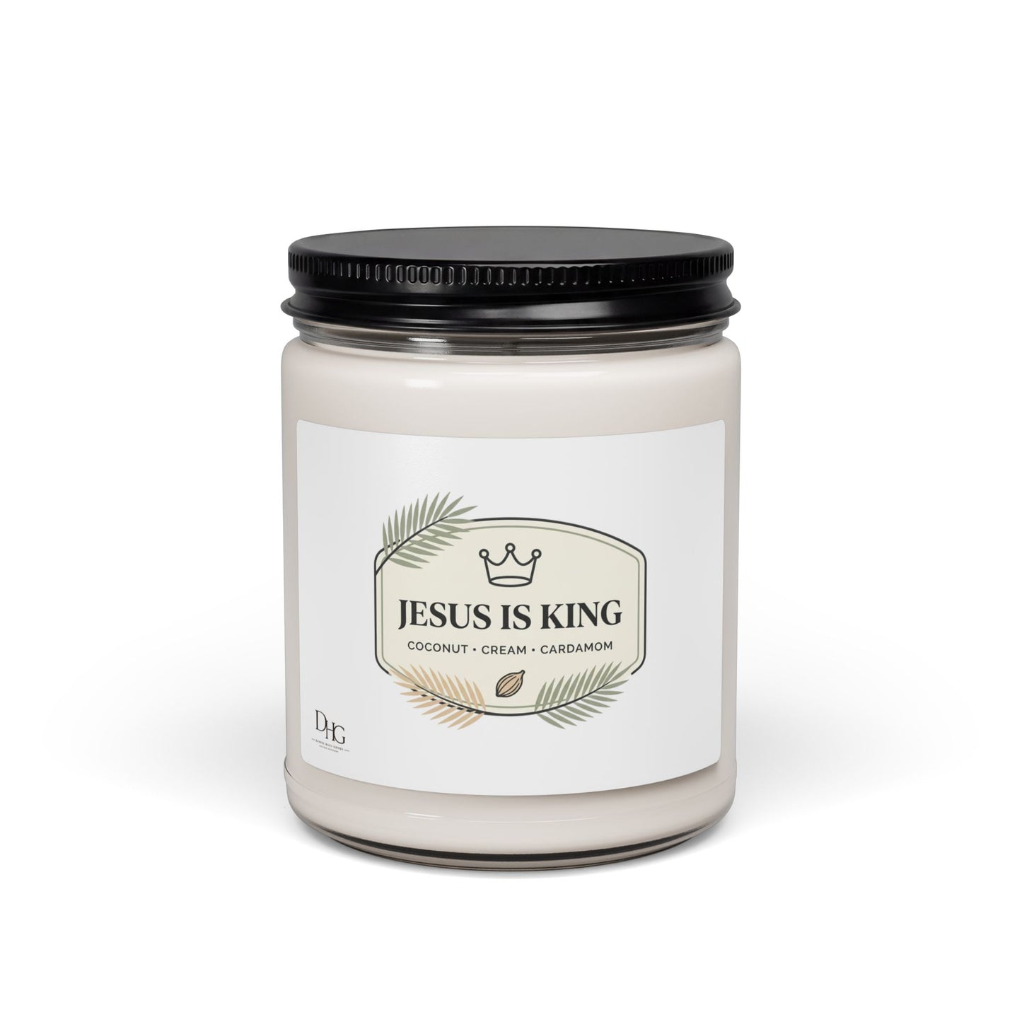Jesus Is King Scented Soy Candle — 9oz