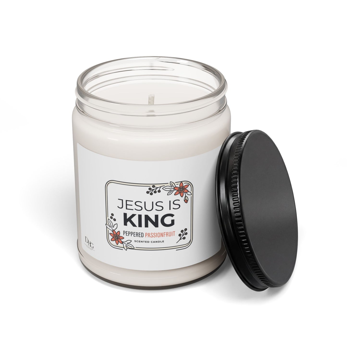 Jesus Is King Scented Soy Candle — 9oz