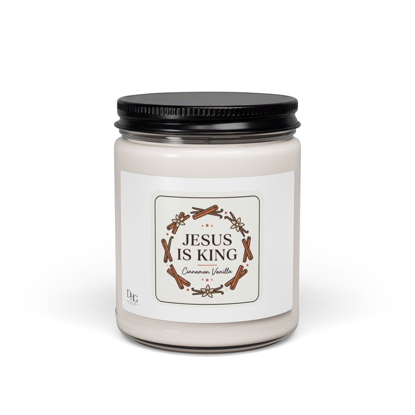 Jesus Is King Scented Soy Candle — 9oz